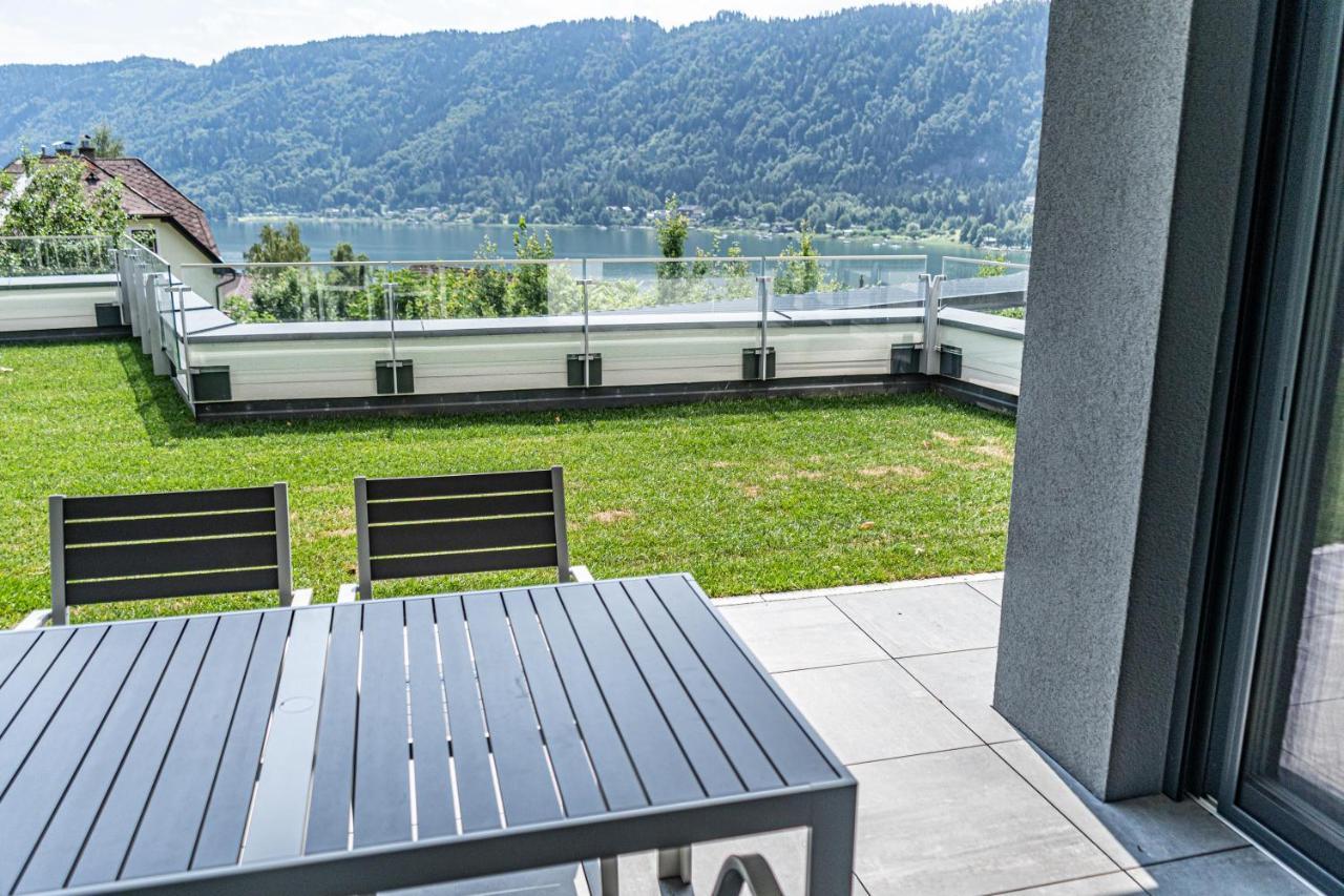 Top 5 Alpe Maritima - Traumhafte Ferienwohnung Mit Seeblick Und Bergkulisse Am Ossiacher See Annenheim Eksteriør billede