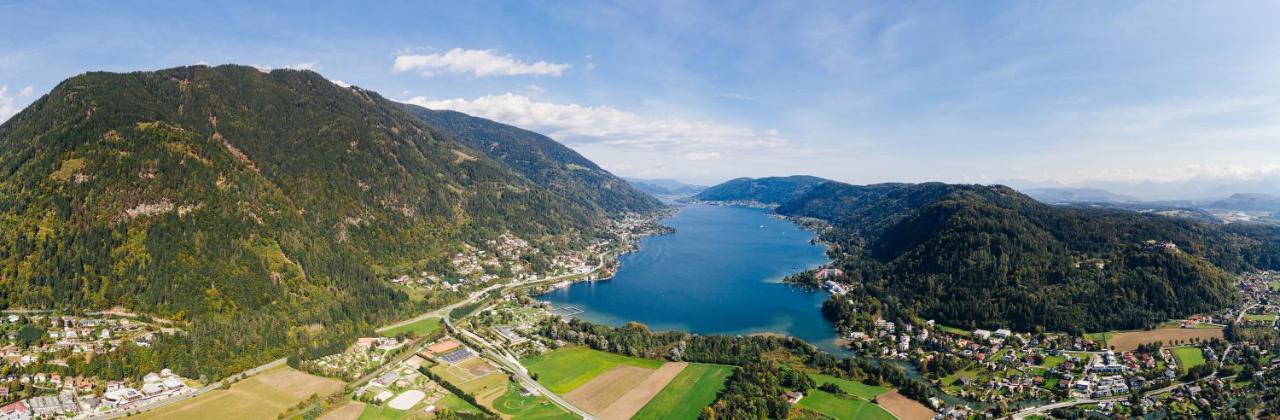Top 5 Alpe Maritima - Traumhafte Ferienwohnung Mit Seeblick Und Bergkulisse Am Ossiacher See Annenheim Eksteriør billede